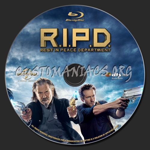 R.i.p.d. blu-ray label