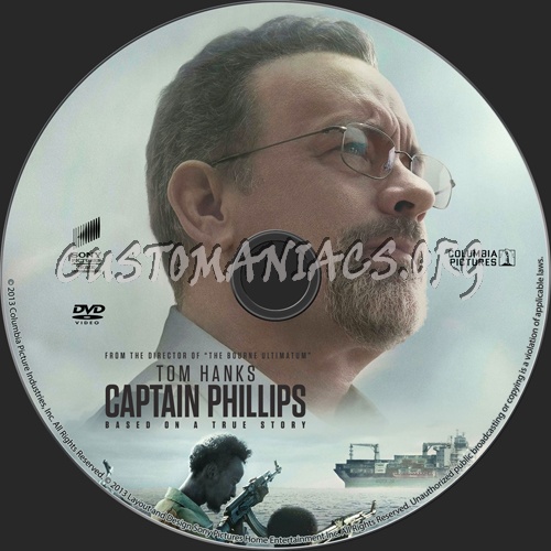 Captain Phillips dvd label