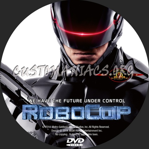 Robocop dvd label