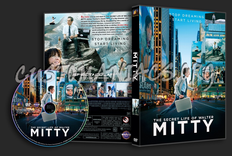 The Secret Life of Walter Mitty dvd cover