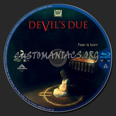 Devil's Due blu-ray label