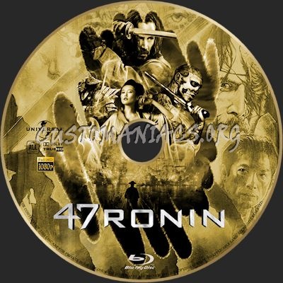 47 Ronin blu-ray label