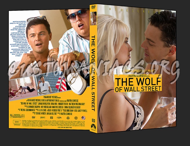 The Wolf of Wall Street dvd cover