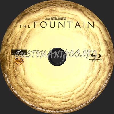 The Fountain blu-ray label