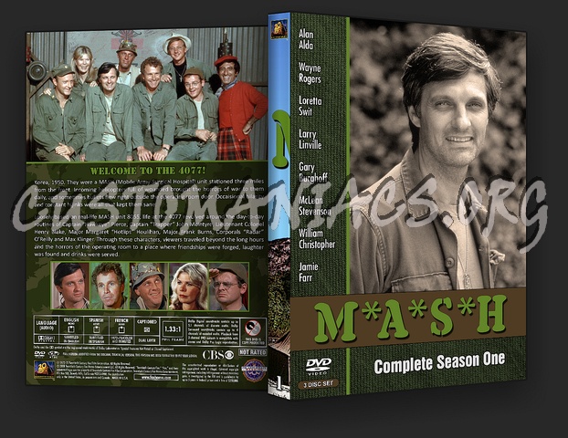 MASH or M*A*S*H dvd cover