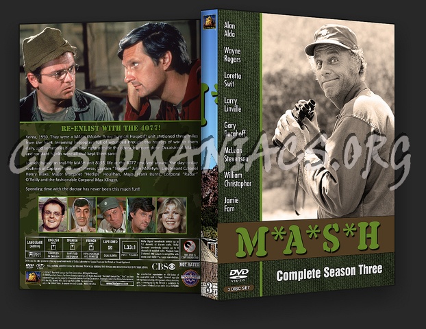 MASH or M*A*S*H dvd cover