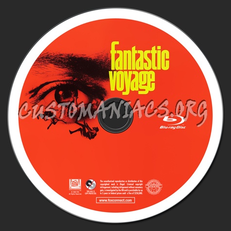 Fantastic Voyage blu-ray label