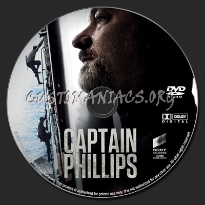 Captain Phillips dvd label