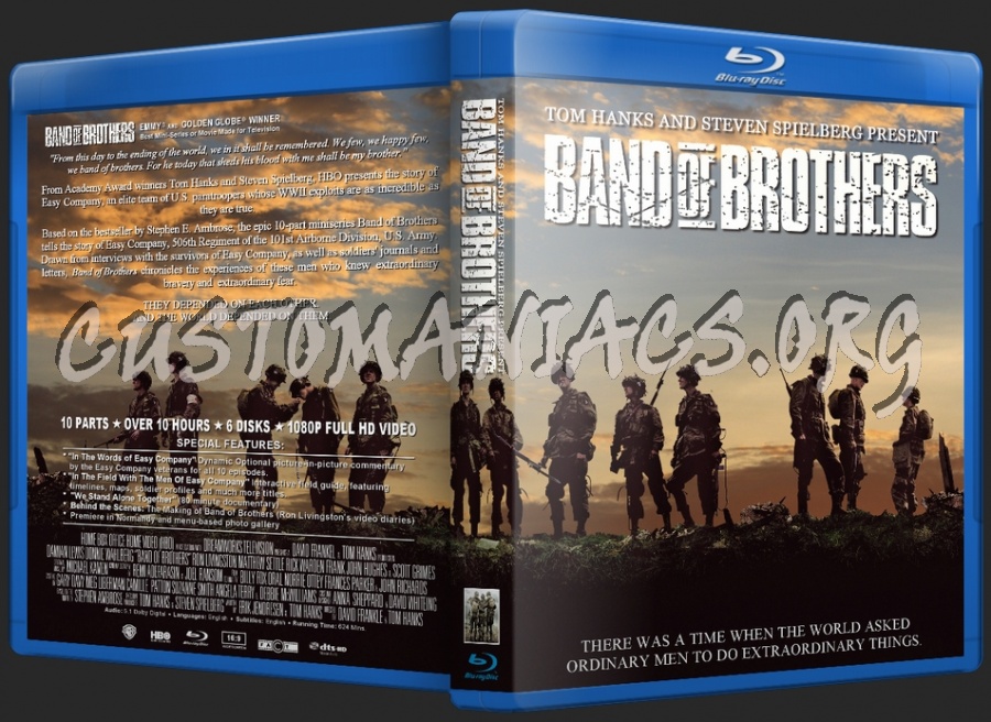 Band of Brothers blu-ray cover