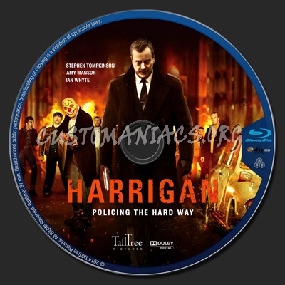 Harrigan blu-ray label