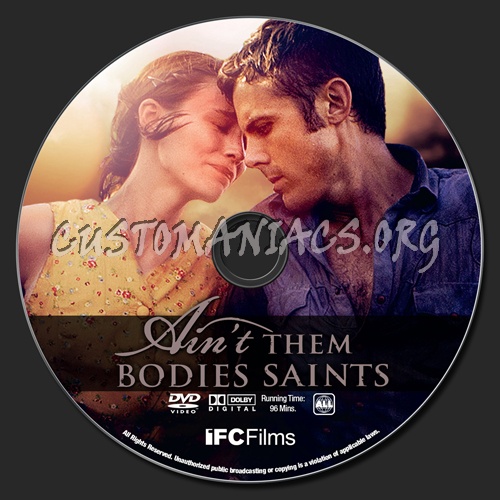 Ain't Them Bodies Saints dvd label