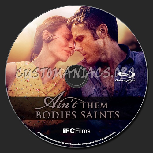 Ain't Them Bodies Saints blu-ray label