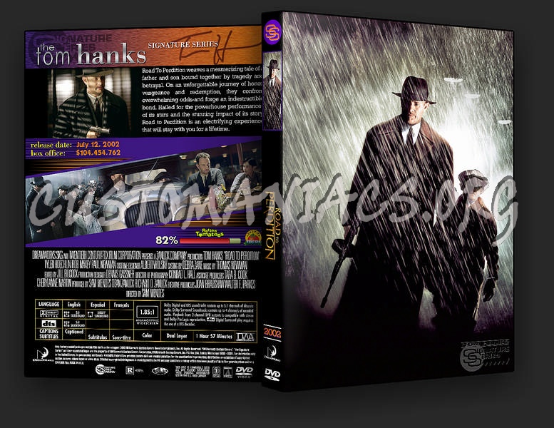 Road to Perdition dvd cover