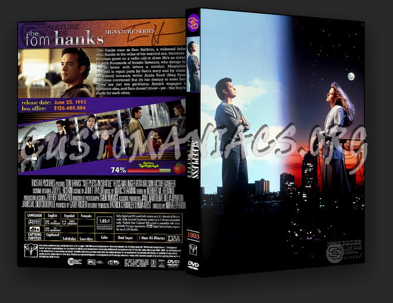 Sleepless in Seattle dvd cover