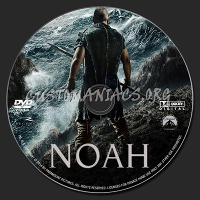 Noah dvd label