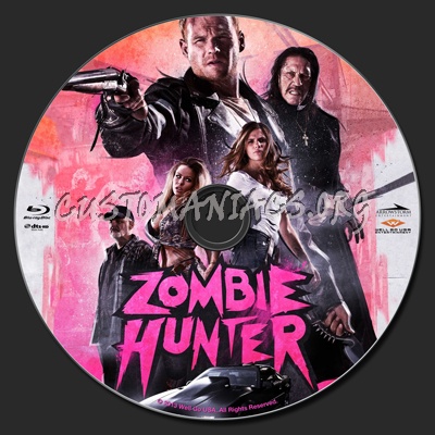 Zombie Hunter (2013) blu-ray label