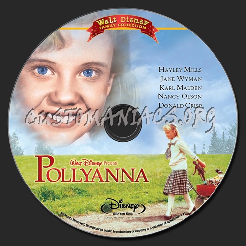 Pollyanna blu-ray label