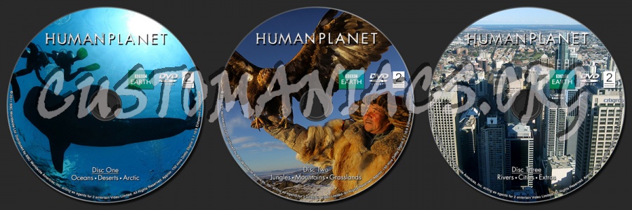 Human Planet BBC Earth dvd label