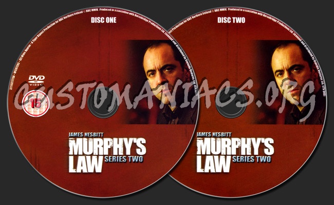 Murphy's Law Series 2 dvd label