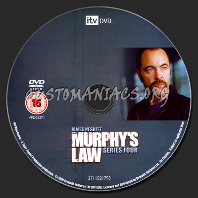 Murphy's Law Series 4 dvd label