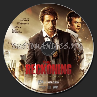 The Reckoning dvd label