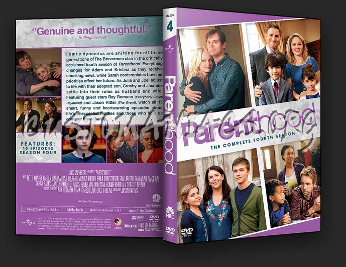 Parenthood Season 4 dvd cover