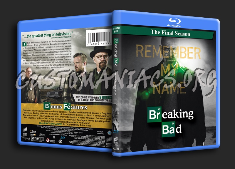breaking bad final season dvd