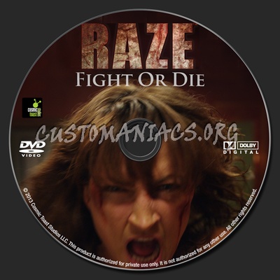 Raze dvd label