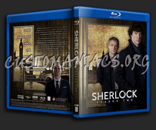 Sherlock - Season 2 blu-ray cover