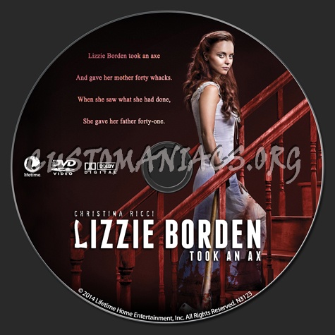 Lizzie Borden Took An Axe dvd label