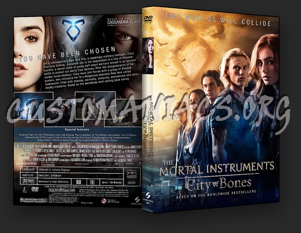 Mortal Instruments, The: City Of Bones dvd cover