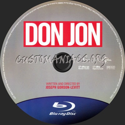 Don Jon blu-ray label