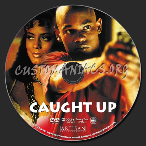 Caught Up dvd label