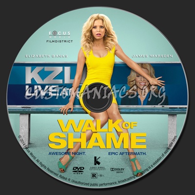 Walk of Shame dvd label