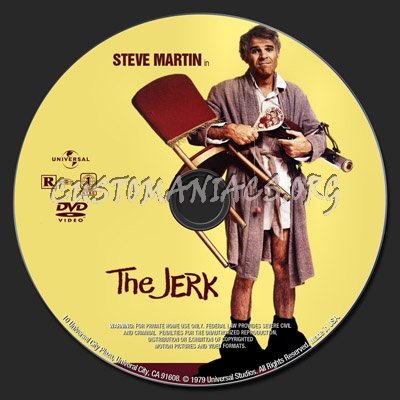 Jerk, The dvd label