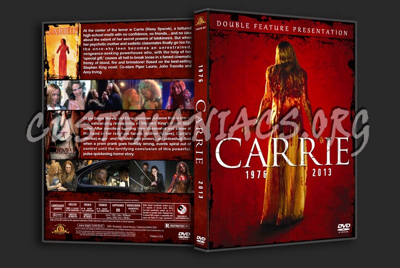 Carrie Double Feature dvd cover