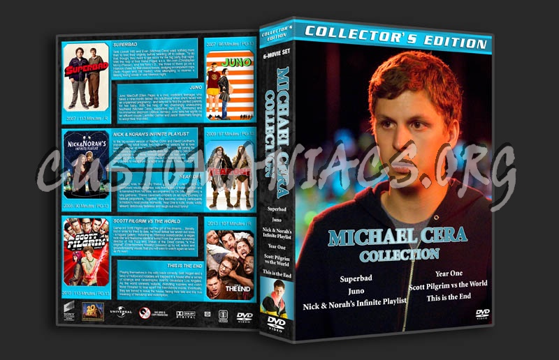 Michael Cera Collection dvd cover