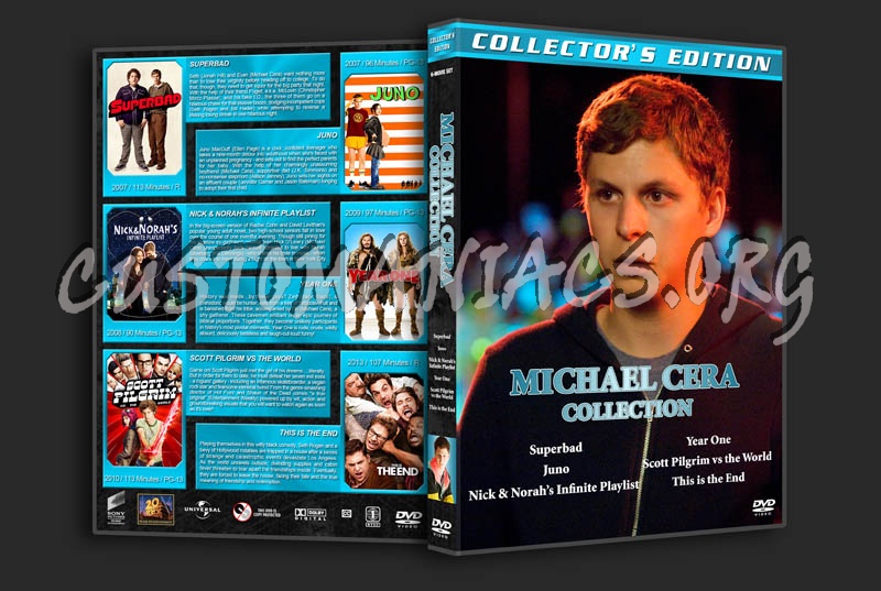 Michael Cera Collection dvd cover