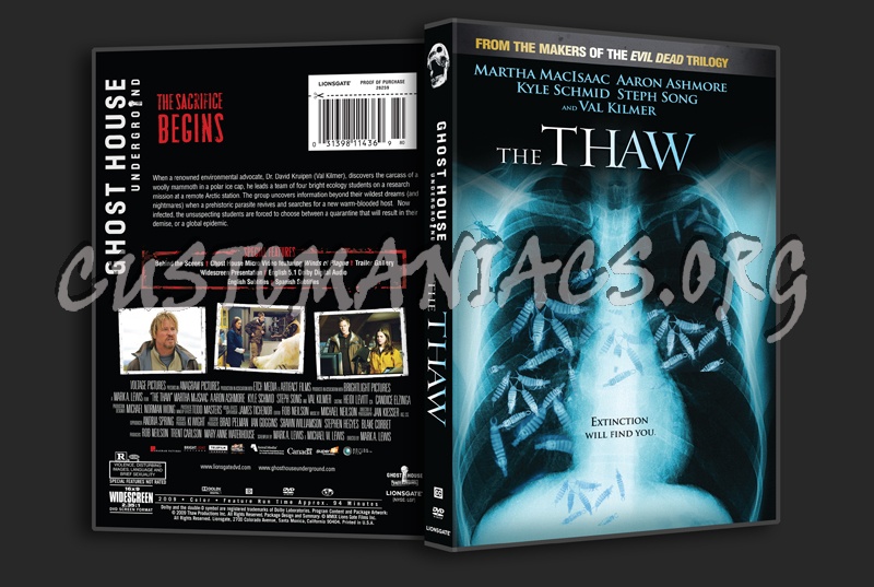 The Thaw dvd cover