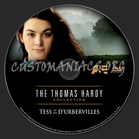 The Thomas Hardy Collection Tess of the D'Urbervilles dvd label
