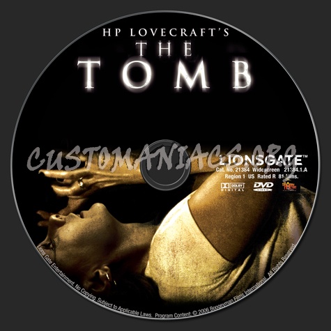 The Tomb dvd label