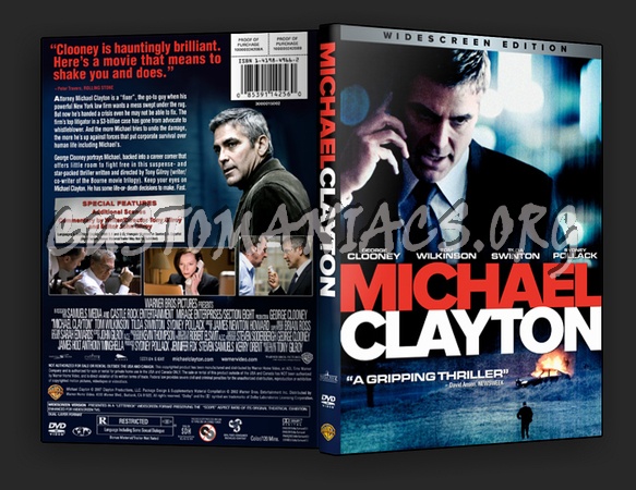 Michael Clayton dvd cover