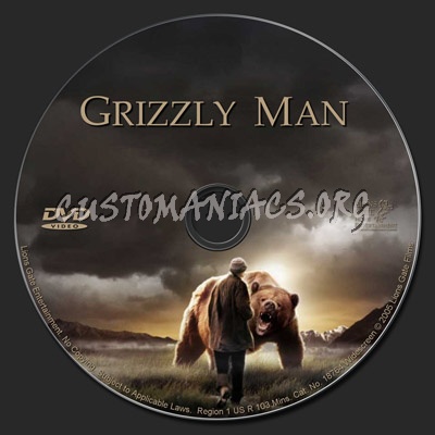 Grizzly Man dvd label