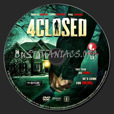 4Closed dvd label