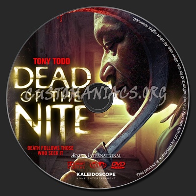 Dead of the Nite dvd label