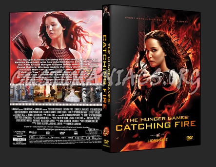 The Hunger Games: Catching Fire dvd cover