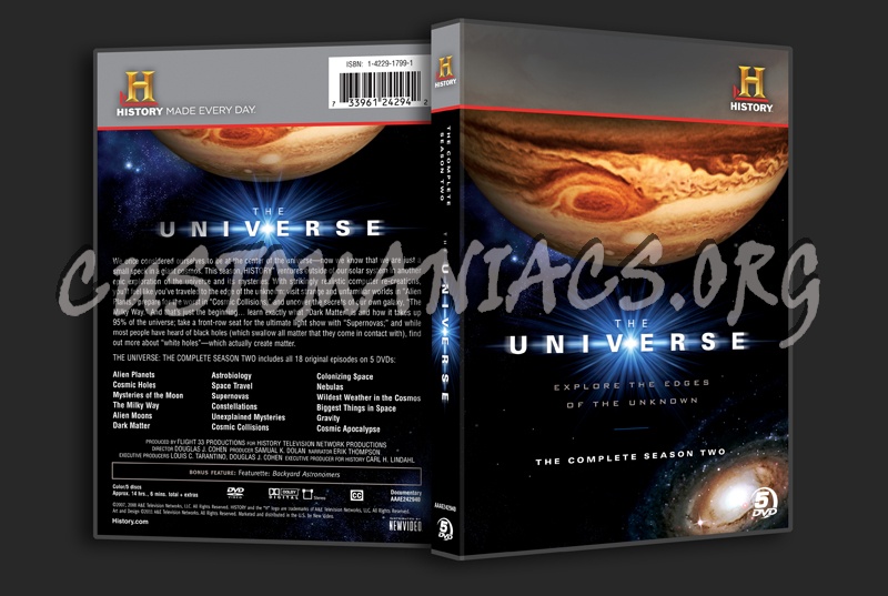 The Universe Season 2 dvd cover