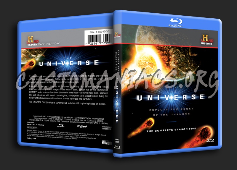 The Universe Season 5 blu-ray cover