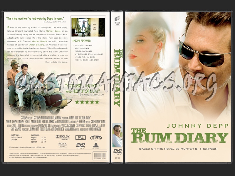 The Rum Diary dvd cover