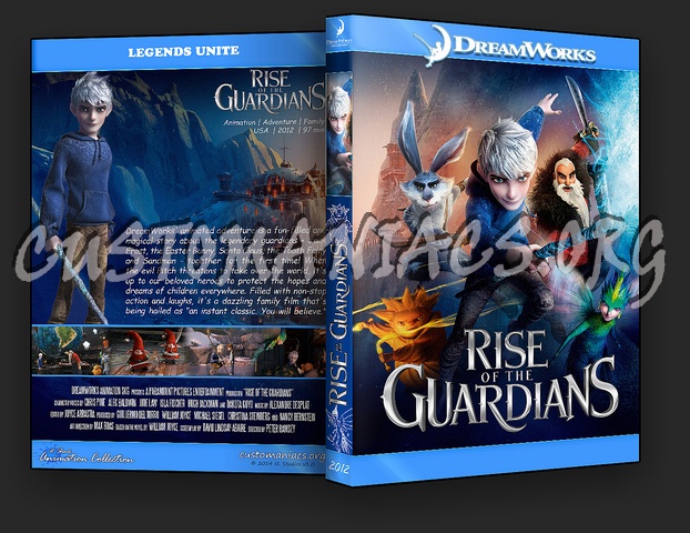 Rise of the Guardians - Animation Collection dvd cover